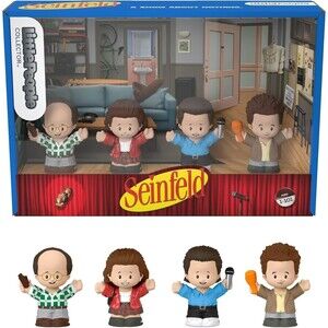 Little People Collector Seinfeld TV Series Special Edition Figure Set 4 Figures
